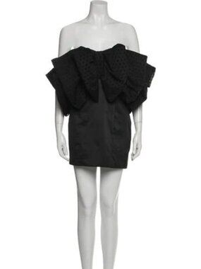 ROTATE Birger Christensen "NATALIE" BIG BOW Dress